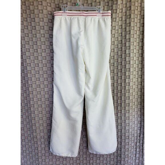Women's White Track Sweatpants Joggers Activewear Small NWOT - Picture 3 of 6